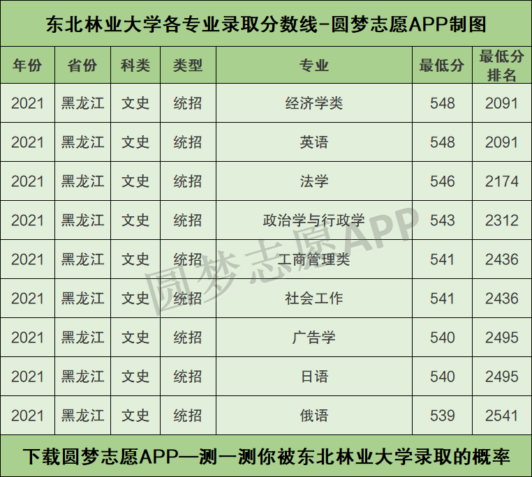 东北林业大学男女比例图片