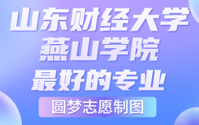 山东财经大学燕山学院最好的专业排名榜（附第一与前十名的专业名单）