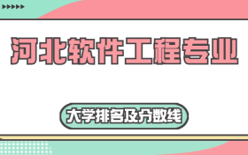 河北软件工程专业大学排名及分数线（含2022年高考最低录取分）