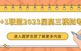 9+1联盟2023届高三模拟考各科试卷及答案汇总（更新中）