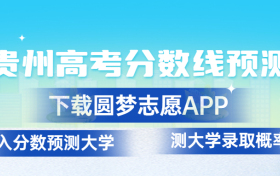 贵州2023年高考分数线预测：贵州高考录取分数线预计多少分？（一本、二本、专科）