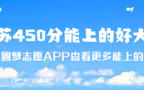 2023江苏450分能上什么好的大学？江苏450左右的本科大学有哪些？