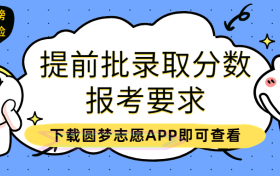 提前批需要什么条件？400多分能报提前批吗？