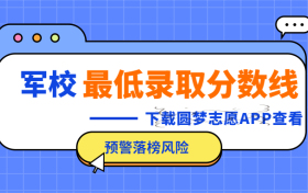 军校录取分数线2023最低：报考军校需要多少分？