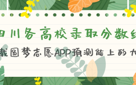 四川各高校录取分数线一览表2022（2023参考，附位次）