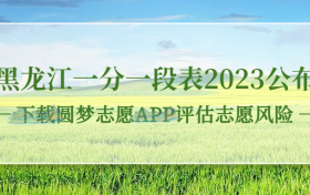 黑龙江一分一段表2023公布查询！（文理科汇总，含分数线）