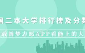 2023年全国二本大学排行榜及分数线一览表（文理科汇总）