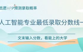 人工智能专业一般多少分能上？附2023人工智能全国录取分数线汇总