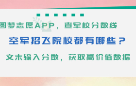 空军招飞院校都有哪些？附高考最低录取分数线（2024年考生参考）