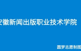 2024安徽新闻出版职业技术学院录取分数线（全国各省最低分及位次）