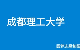 成都理工大学2025年招生简章（含本科人数、录取规则）