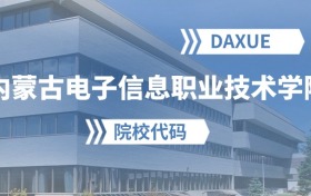 2026年内蒙古电子信息职业技术学院院校代码是多少？