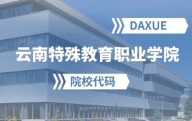 2026年云南特殊教育职业学院院校代码是多少？附招生专业代码