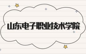 山东电子职业技术学院录取分数线2026：专科最低196分