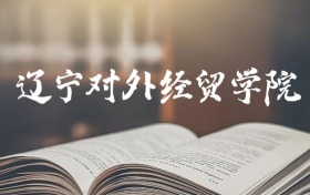 辽宁对外经贸学院是一本还是二本？2025年本科最低367分录取