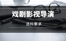 2026戲劇影視導(dǎo)演專業(yè)選科要求：必選科目有哪些？