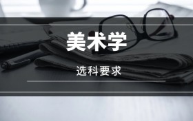 2026美術(shù)學(xué)專業(yè)選科要求：必選科目有哪些？
