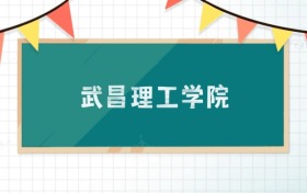 武昌理工學(xué)院2025招生計(jì)劃：錄取線是多少？附專業(yè)