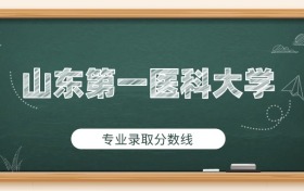 山東第一醫(yī)科大學(xué)2025年專業(yè)錄取分?jǐn)?shù)線：護理學(xué)最低485分