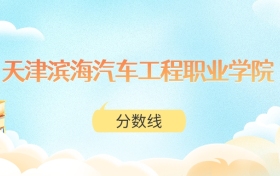 天津?yàn)I海汽車工程職業(yè)學(xué)院高考分?jǐn)?shù)線：2025年150分到305分