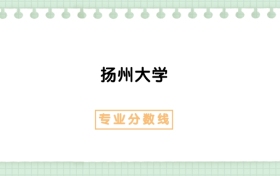 2026年扬州大学智慧水利专业录取分数线、选科要求