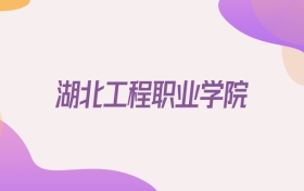 2026湖北工程职业学院在河北招生代码查询：含学校代码+专业代码