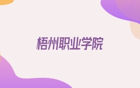 2026梧州职业学院在山西招生代码查询：含学校代码+专业代码