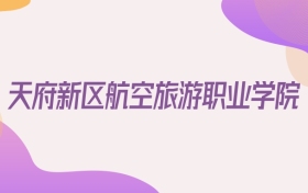2026天府新區(qū)航空旅游職業(yè)學(xué)院在天津招生代碼查詢