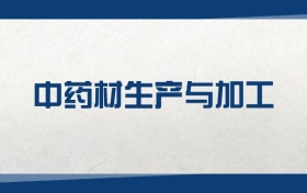 2025中药材生产与加工专业在浙江省录取分数线（2026参考）