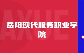 2025岳陽現(xiàn)代服務(wù)職業(yè)學(xué)院專業(yè)排名及錄取分?jǐn)?shù)線表