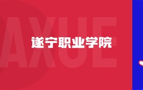 2025遂寧職業(yè)學(xué)院專業(yè)排名及錄取分?jǐn)?shù)線表（附招生計劃）