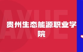 2025貴州生態(tài)能源職業(yè)學(xué)院專業(yè)排名及錄取分?jǐn)?shù)線表