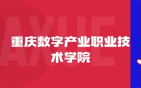 2025重慶數(shù)字產(chǎn)業(yè)職業(yè)技術(shù)學(xué)院專業(yè)排名及錄取分?jǐn)?shù)線表