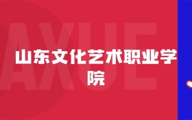 2025山東文化藝術(shù)職業(yè)學(xué)院專業(yè)排名及錄取分?jǐn)?shù)線表