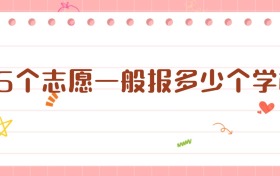 96個志愿一般報多少個學校？這樣規(guī)劃更穩(wěn)妥