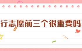 平行志愿前三個很重要嗎？看完這篇文章你就懂了