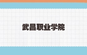 武昌职业学院定向士官2025年录取线:含招生计划、招生简章