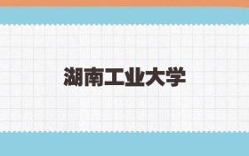 湖南工业大学地方公费师范生2025年录取线:含招生计划
