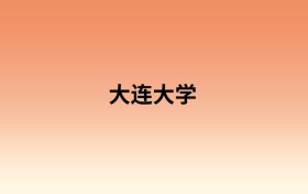 大连大学中外合作办学有哪些专业?值得报考吗?附招生计划