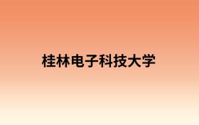 桂林电子科技大学中外合作办学有哪些专业?值得报考吗?附招生计划
