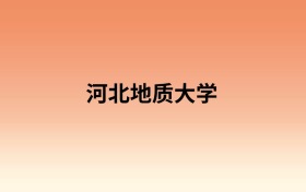 河北地质大学中外合作办学有哪些专业?值得报考吗?附招生计划