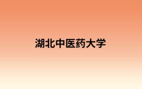 湖北中医药大学中外合作办学有哪些专业?值得报考吗?附招生计划