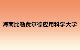 海南比勒费尔德应用科学大学中外合作办学有哪些专业？值得报考吗？附招生计划