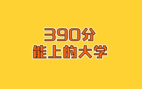 重庆物化生390分能上什么大学？2026年可以报考2所