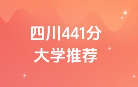 四川441分的公辦二本大學(xué)排名（含高考物理類、歷史類數(shù)據(jù)）
