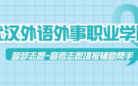 武汉外语外事职业学院历年录取分数线查询（含2023