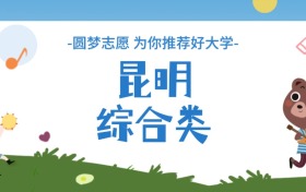 昆明綜合類大學分數線一覽表（2025年參考）