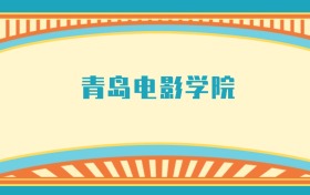 青島電影學(xué)院最好的專業(yè)排名榜（附第一名的專業(yè)名單）
