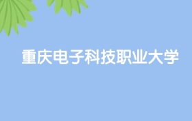 高考530分能上重庆电子科技职业大学吗？请看历年录取分数线