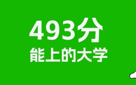 浙江高考493分能上什么大学？2026年可以报考哪些学校？